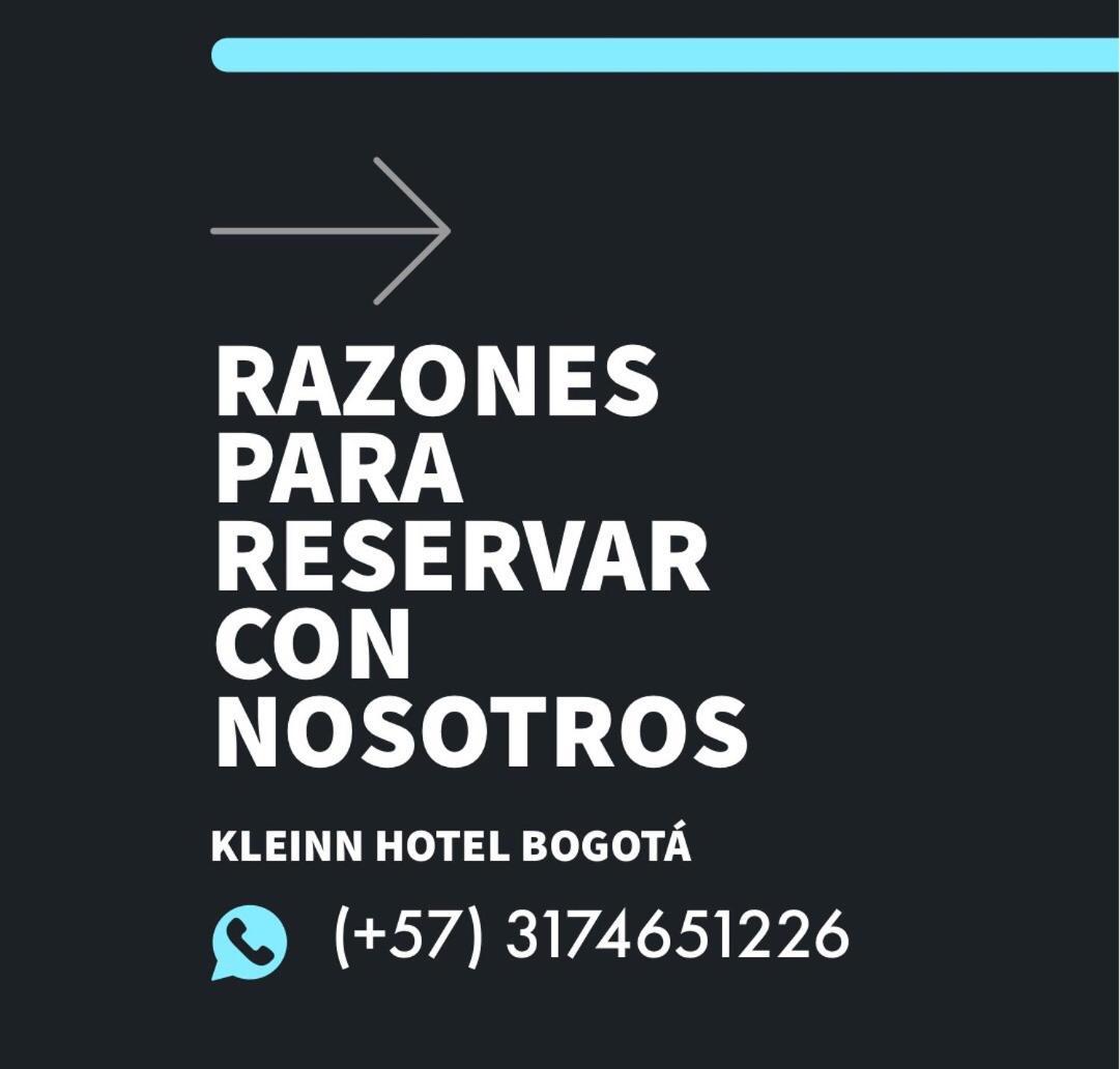 Kleinn Hotel Bogotá Eksteriør billede